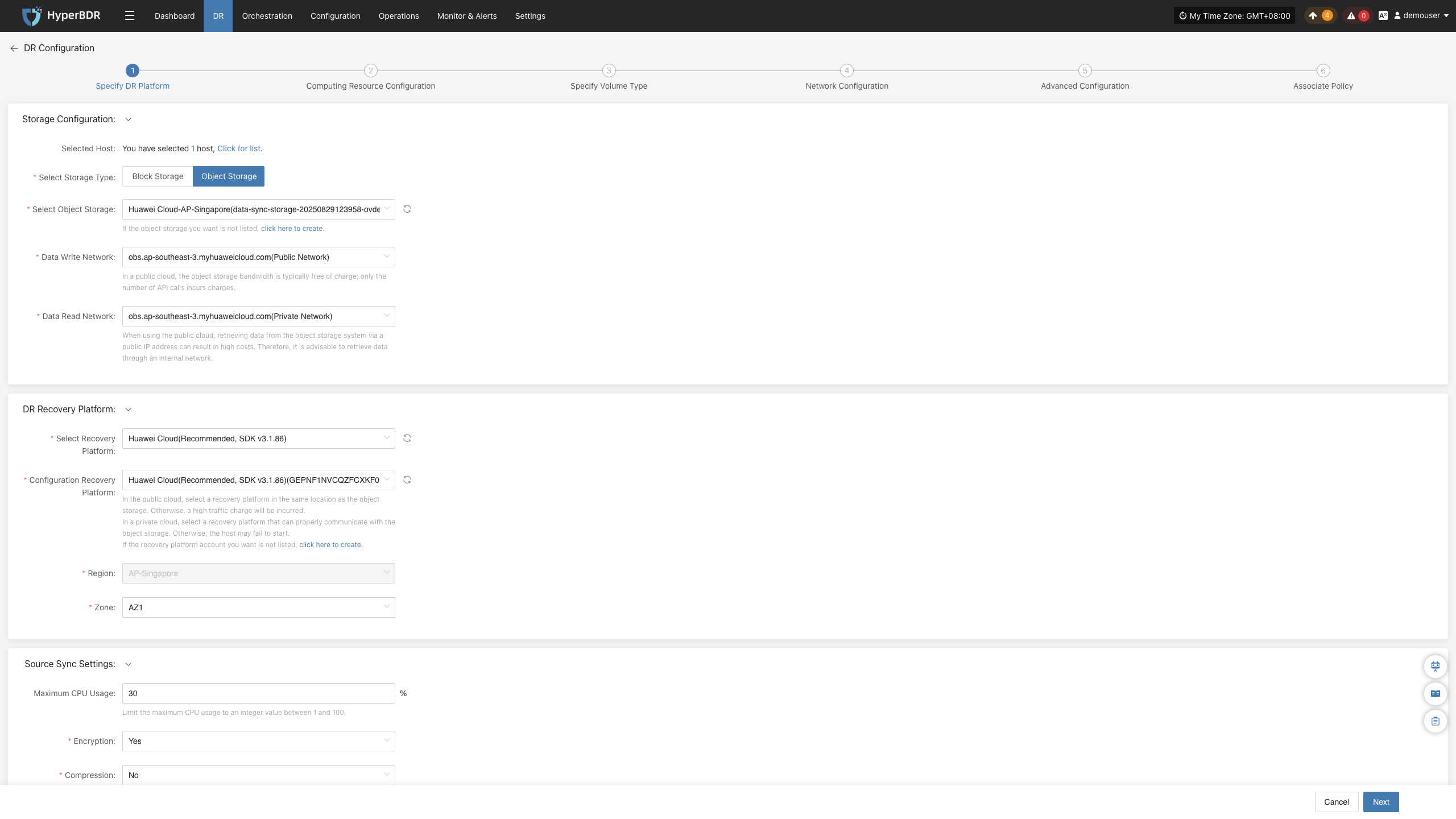 dr-setupdr-object-platform