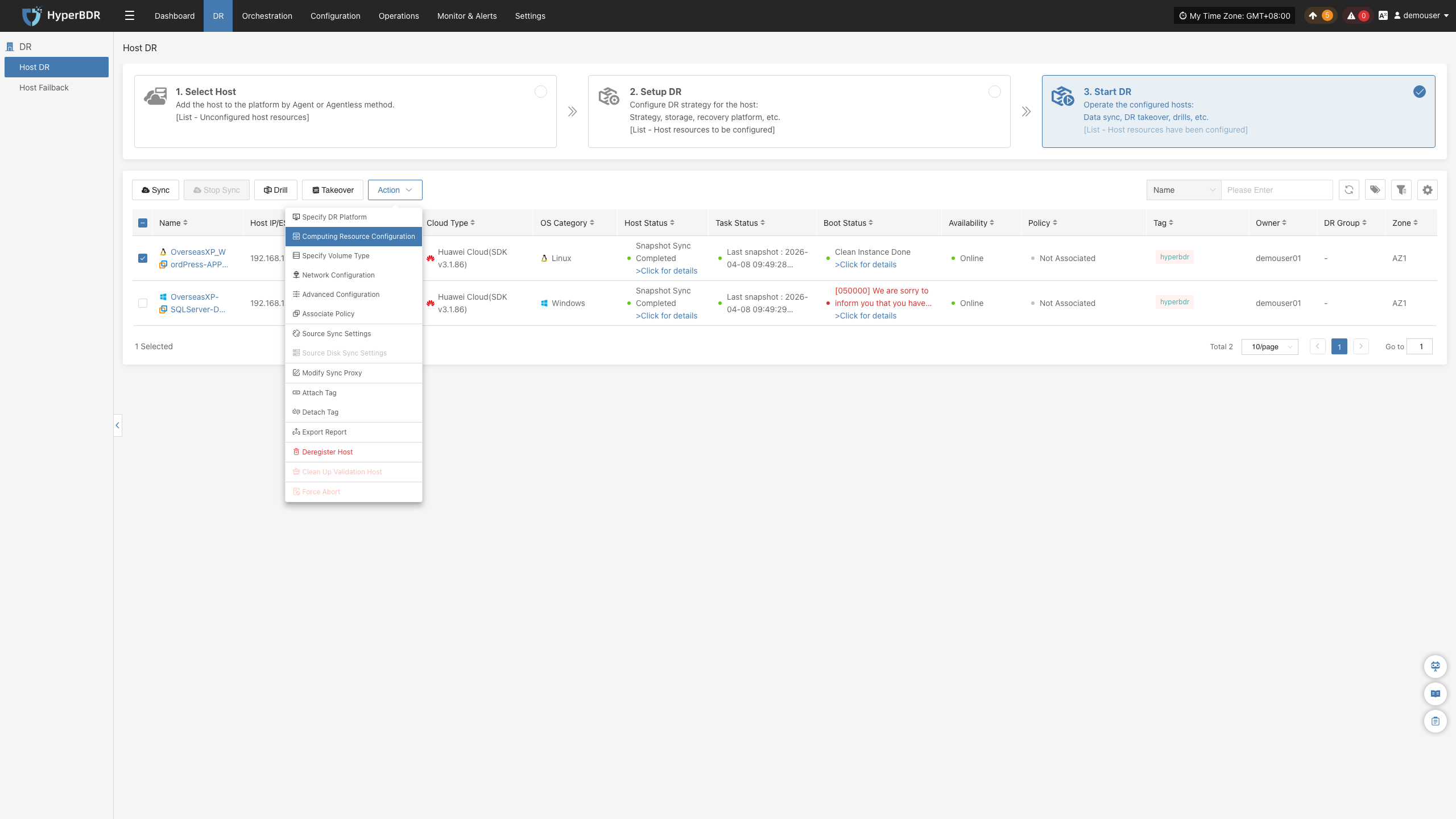 dr-startdr-action-hover-computing-resource-configuration