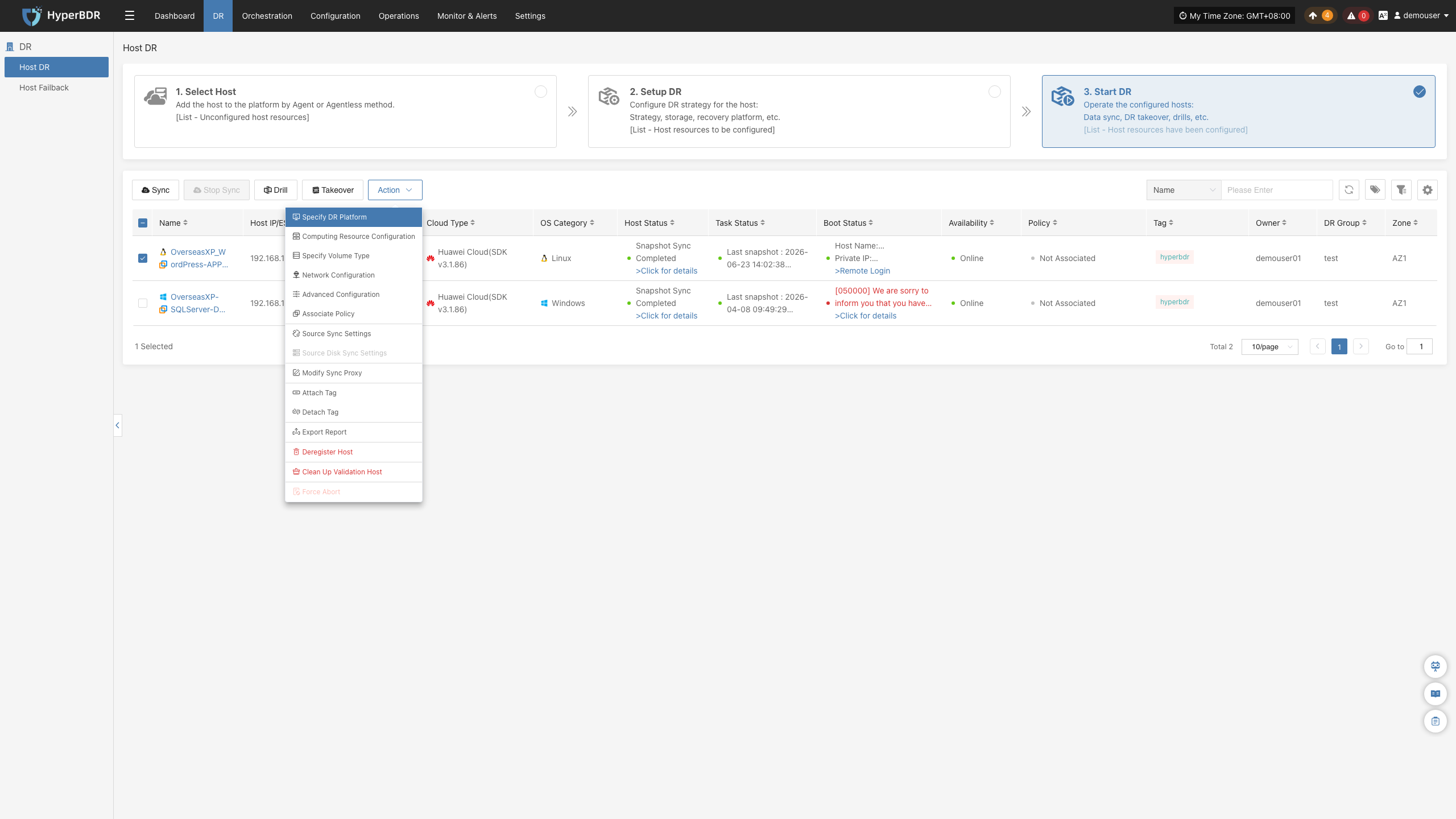 dr-startdr-action-hover-specify-dr-platform