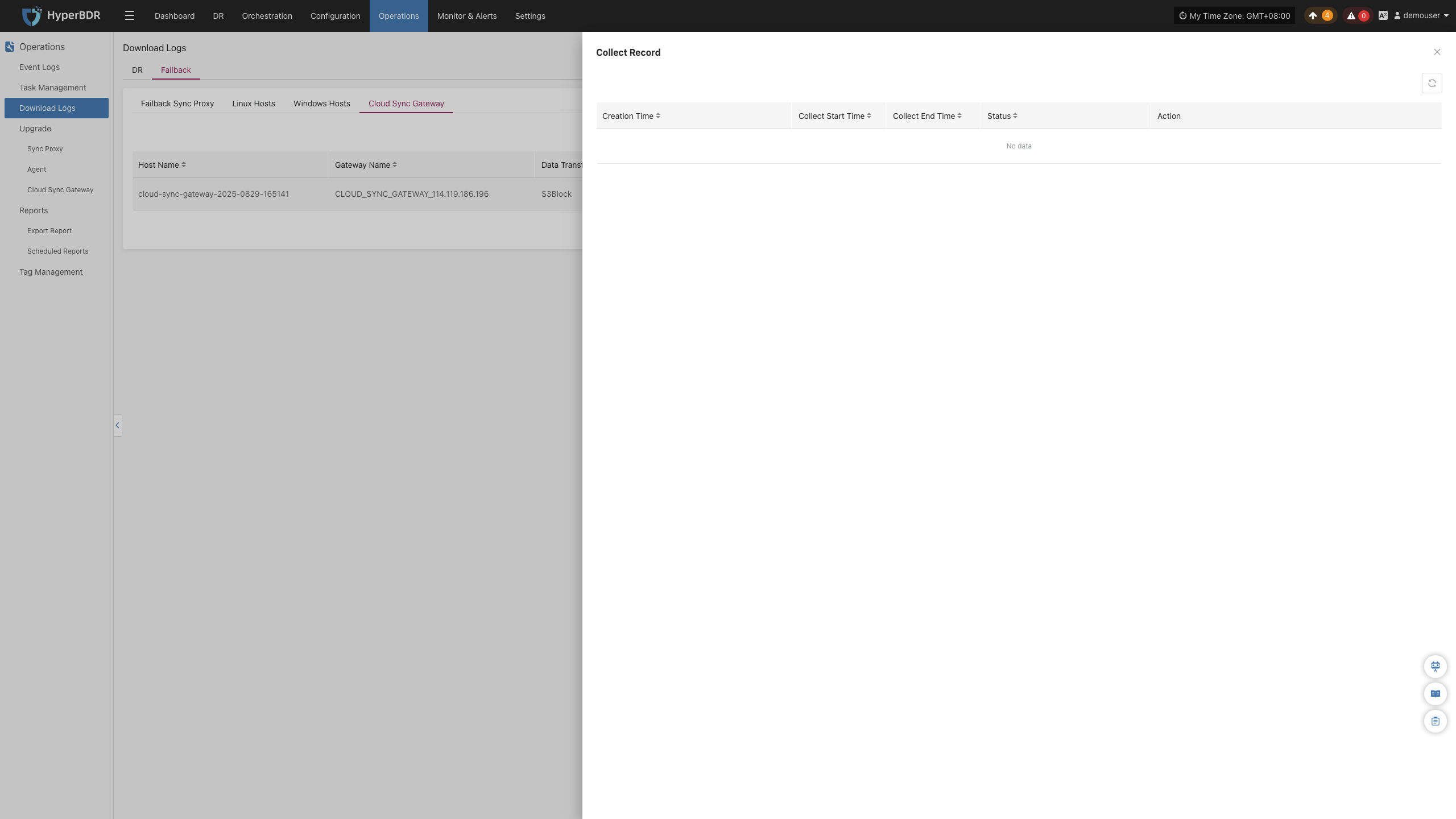 operations-downloadlogs-failback-csg-click-for-list